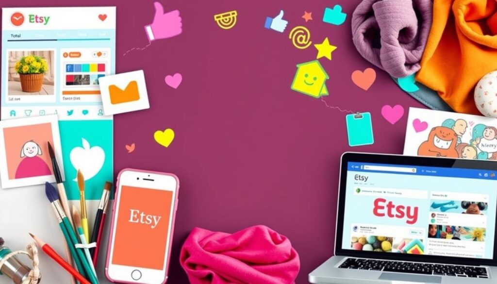 Etsy social media marketing